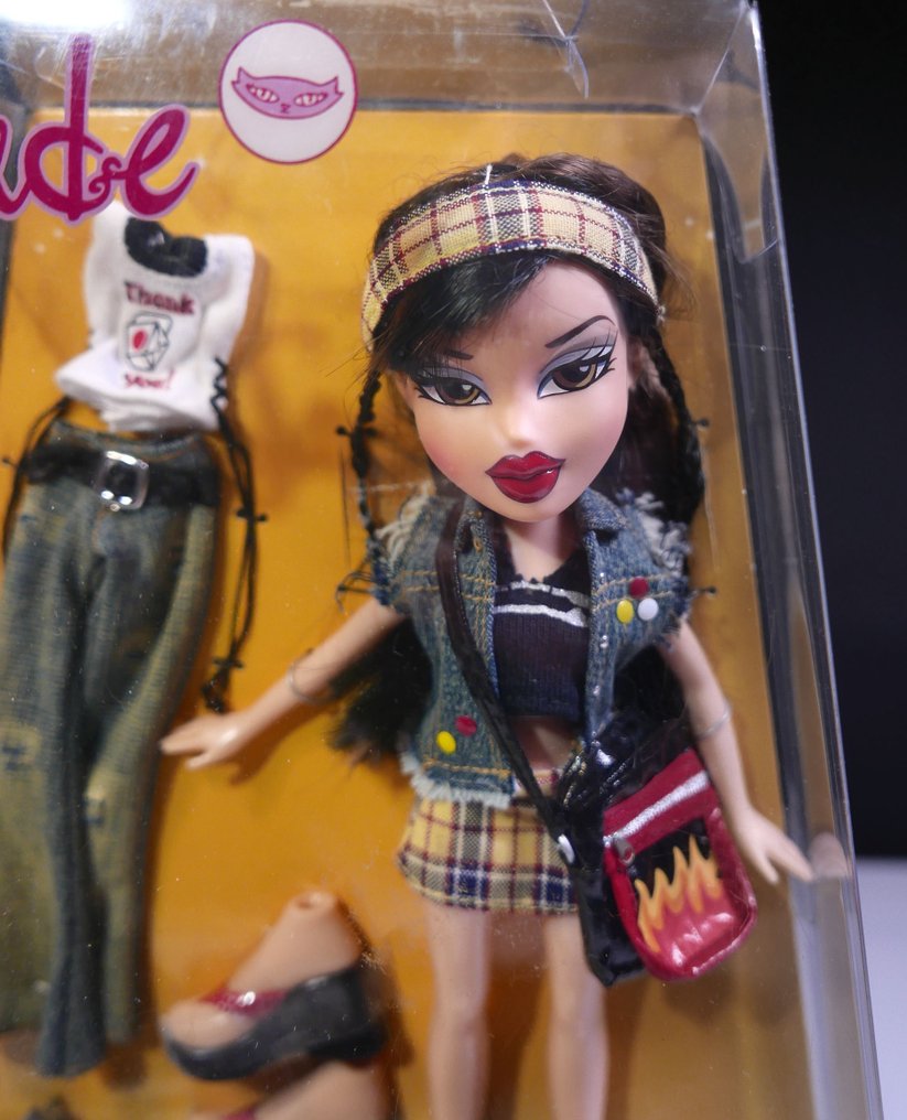 Bratz  - Barbie dukke Jade - Collection Hippie chic - Bratz premières éditions 2003 - MINT #2.1