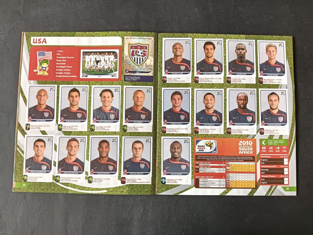 Panini World Cup South Africa 2010 completo con aggiornamenti - 1 Álbum completo - Excelente (EX) #3.2