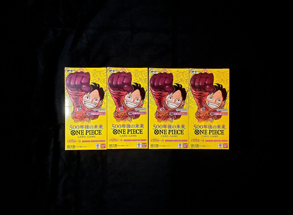 萬代 - 4 Booster box - One Piece - OP-07 500 Years In The Future Booster Box #1.0