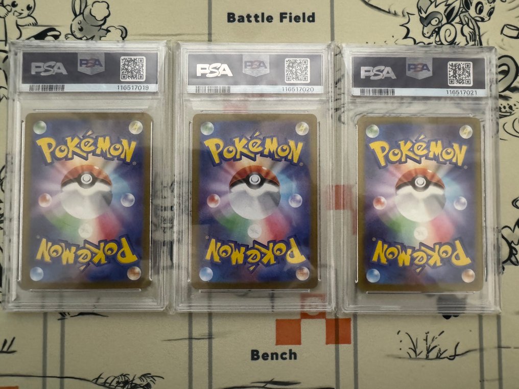 Pokémon - Card game PSA10 Venusaur ex; Charizard ex; Blastoise ex - 2020+ - Japan #4.3