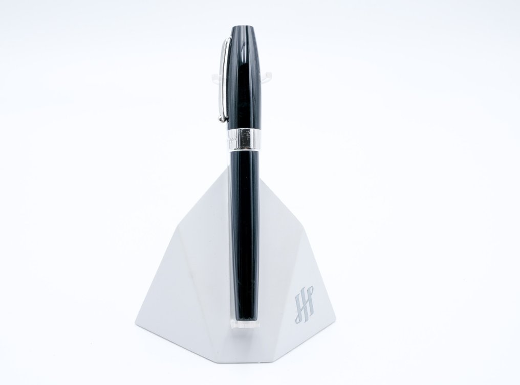 Montegrappa - Fortuna - Black & Palladium Trims (ISFOSRLN) - Pluma estilográfica #4.3