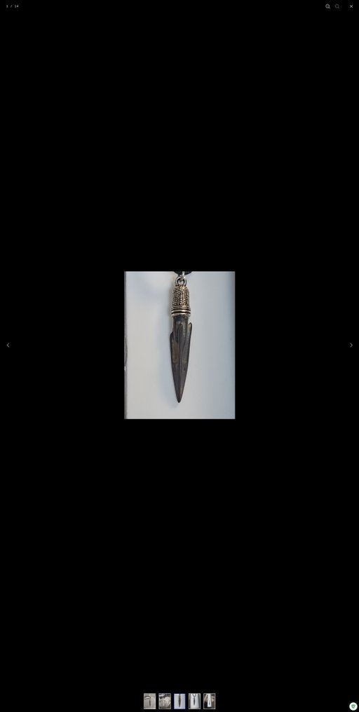 Scițian Bronz Cap de săgeată - 3 cm (Fără preț de rezervă) #1.0