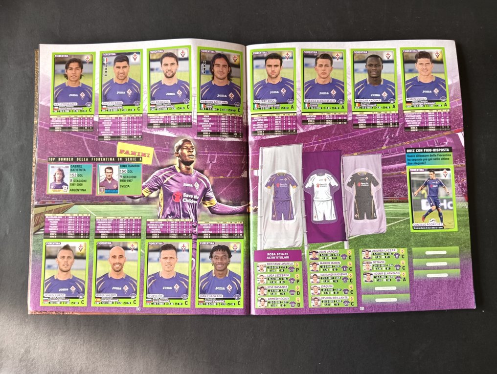 Panini Calciatori 2014-2015 completo con aggiornamenti - 1 Ολοκληρωμένο άλμπουμ - Excellent (EX) #3.2