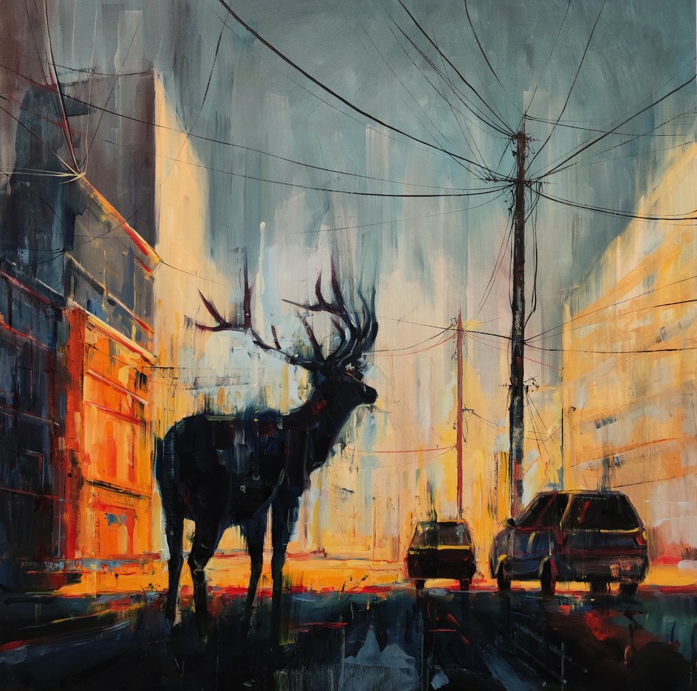 Popovici Constantin - THE THIRSTY DEER XL #1.0