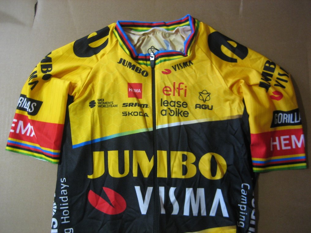Team Jumbo–Visma - 自行车 - Marianne Vos - 2023 - 骑行衫 #2.1