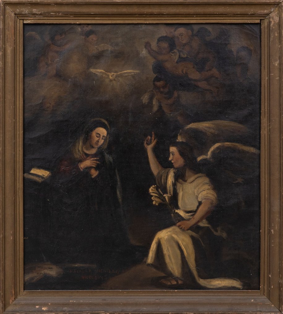 Bartolomé Esteban Murillo (1618-1682), After - The Annunciation #1.0