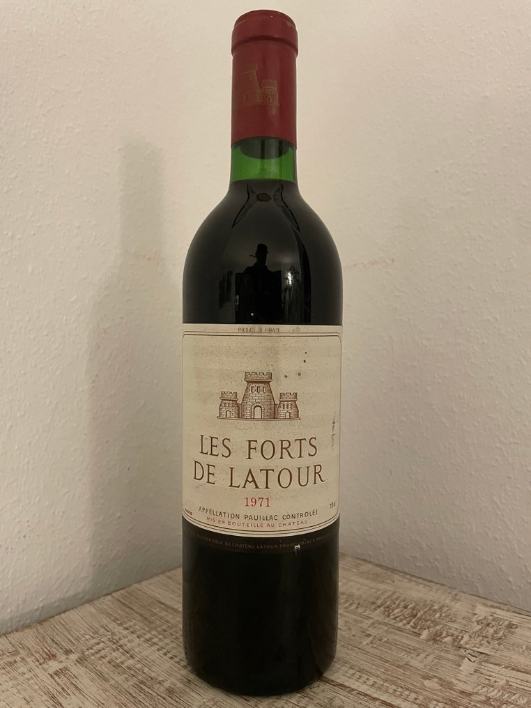 1971 Les Forts de Latour, 2nd wine of Ch. Latour - Pauillac - 1 Î¦Î¹Î¬Î»Î· (0,75L) #1.0