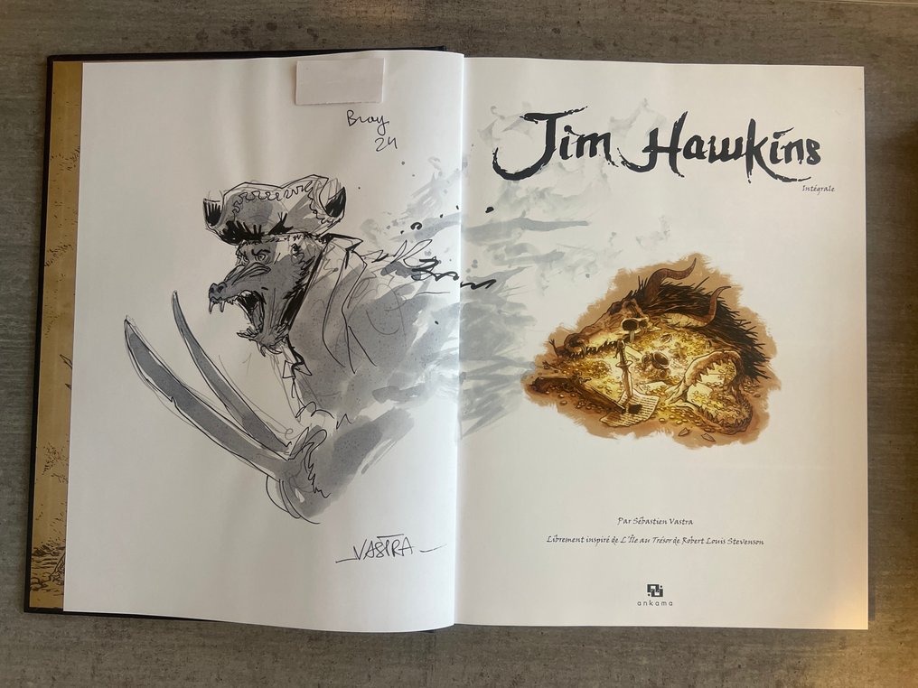 Jim Hawkins - Intégrale + ex-libris + dédicace - C - 1 Album - 第一版 - 2023 #1.0