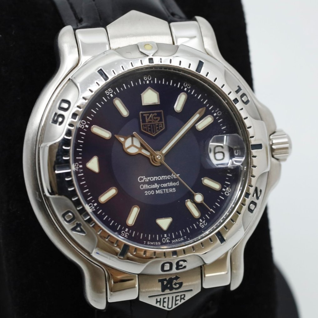 TAG Heuer - 6000 Professional Chronometer 200m Date - χωρίς τιμή ασφαλείας - WH5113-K1 - Άνδρες - 1990-1999  #2.1