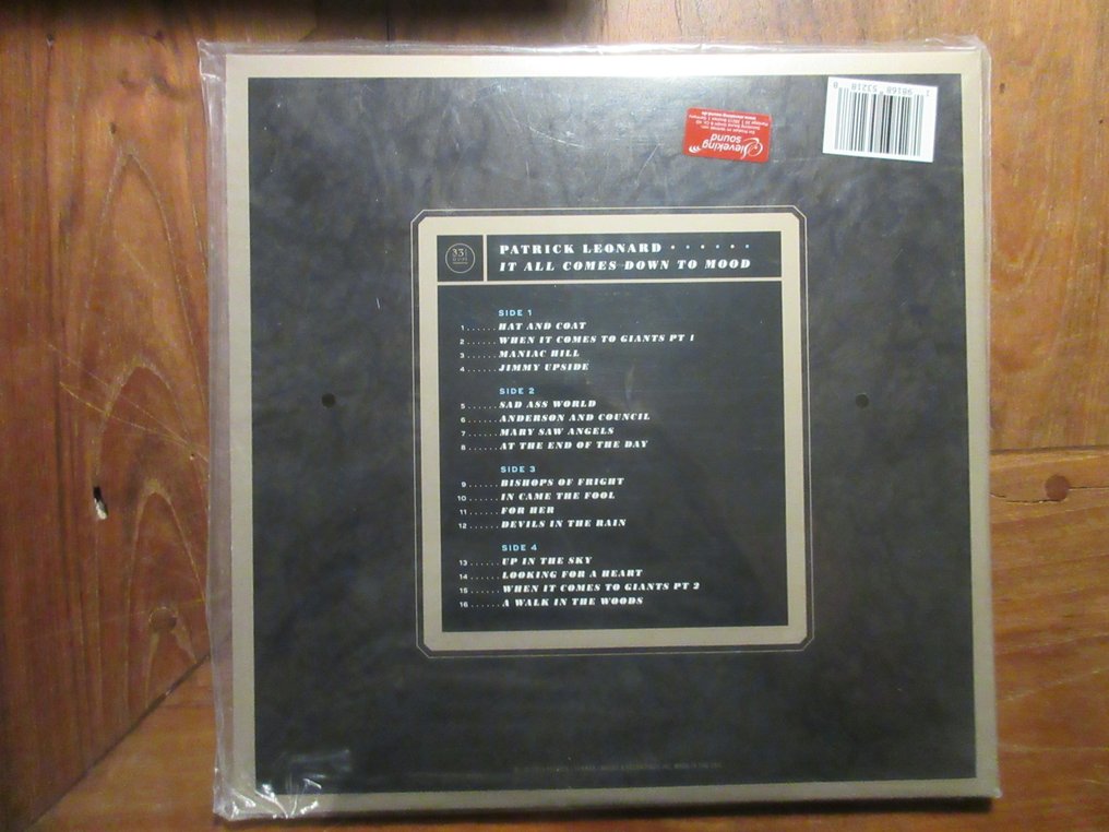 Patrick Leonard - It All Comes Down To Mood - 2x albums LP (double album) - 2024 #1.0