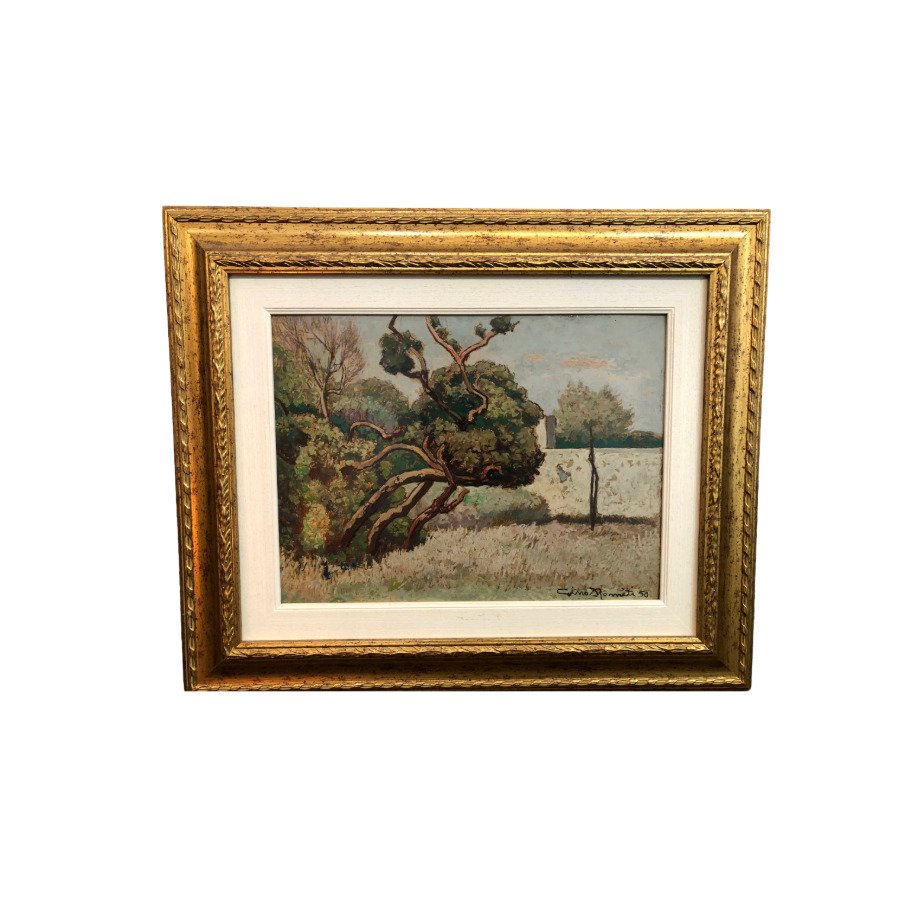 Gino Romiti (1881–1967) - Lungomare all'Antignano #1.0