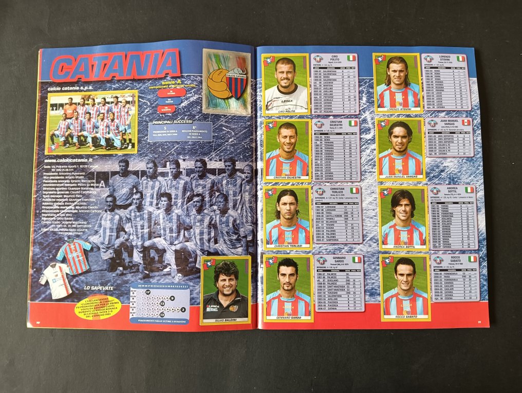 Panini Calciatori 2007/2008 completo con aggiornamenti - 1 Ολοκληρωμένο άλμπουμ - Excellent (EX) #2.1