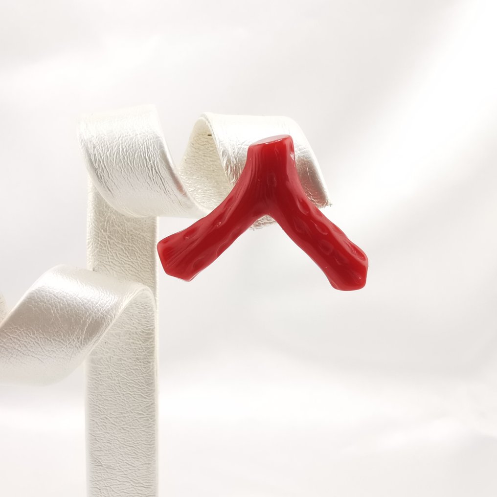 Corallo - Argento - Orecchini #2.1