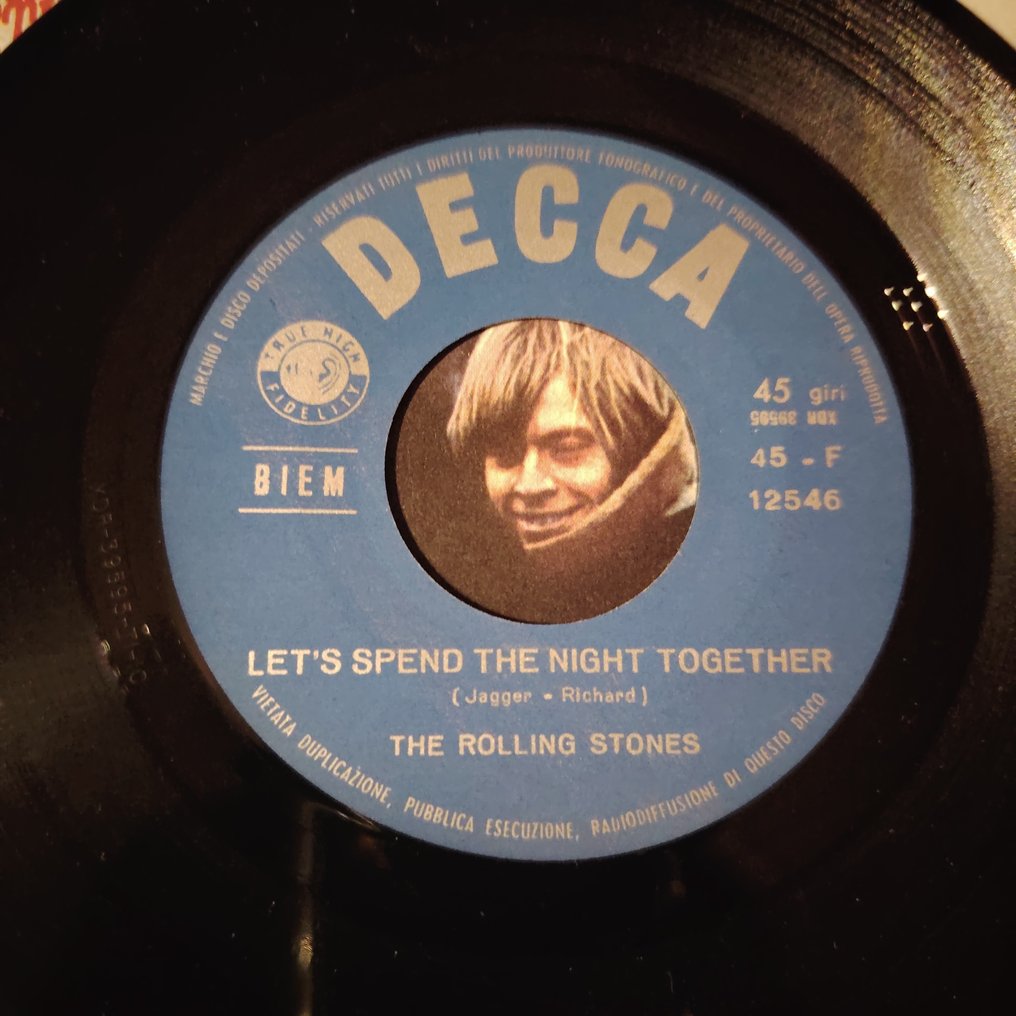 Rolling Stones - Let's Spend The Night Together / Ruby Tuesday - 1st Italian Pressing - EP - 1966 #4.3
