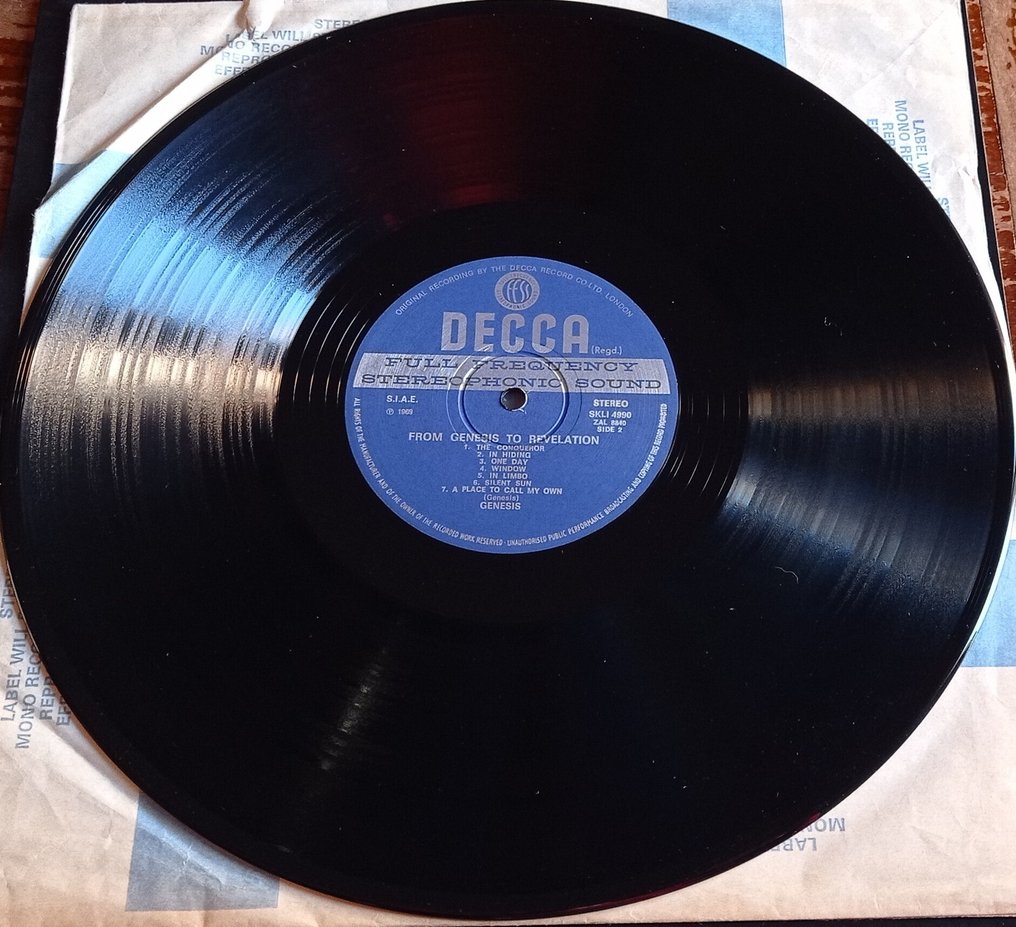 Genesis - From Genesis to Revelation Decca 1969 LP Original NM - LP - 1969 #3.2