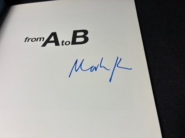 SIGNED; Martin Parr - From A to B. Tales of Modern Motoring (EARLY, ELEVENTH BOOK) - 1994 #3.2