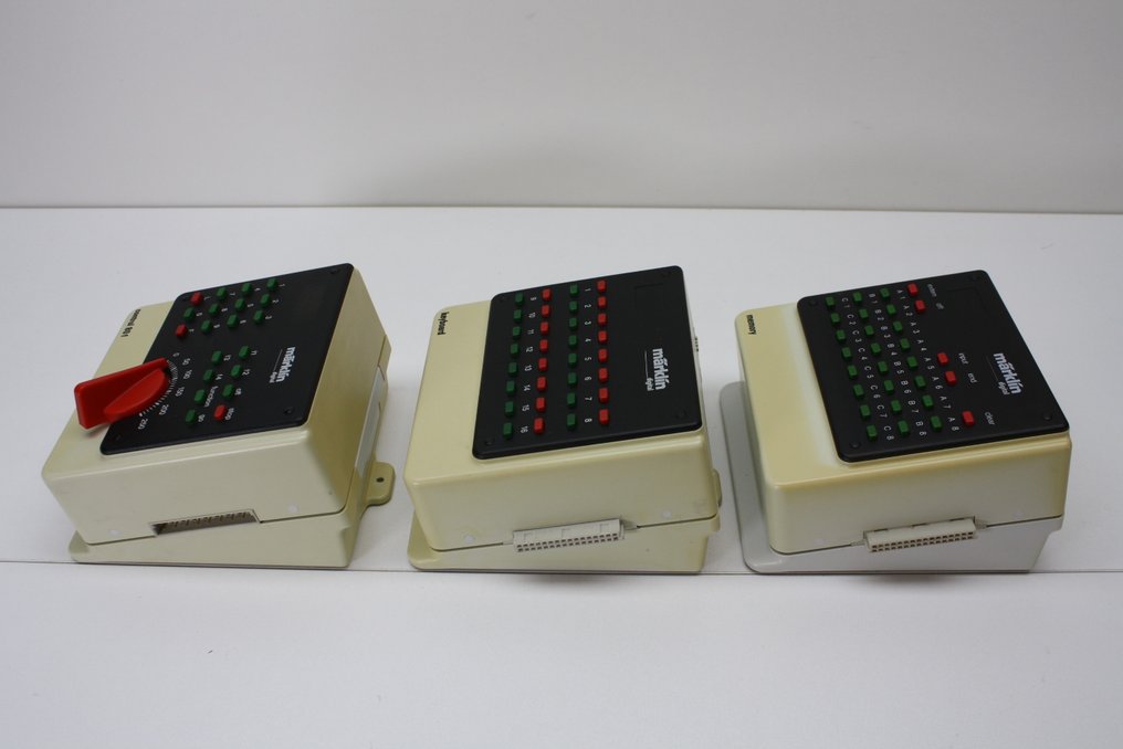 Märklin H0 - 6036 - 6040 - 6043 - Cyfrowa jednostka sterująca (3) - Märklin 6036 Control F + 6040 Keyboard + 6043 Memory #4.3