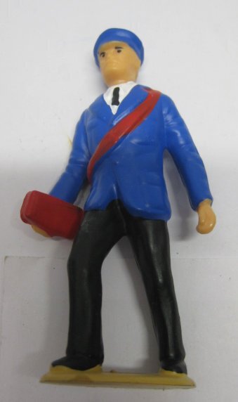 LGB G - Model train figures (13) - Figures and attributes regarding station 13, 13-piece set. #3.2