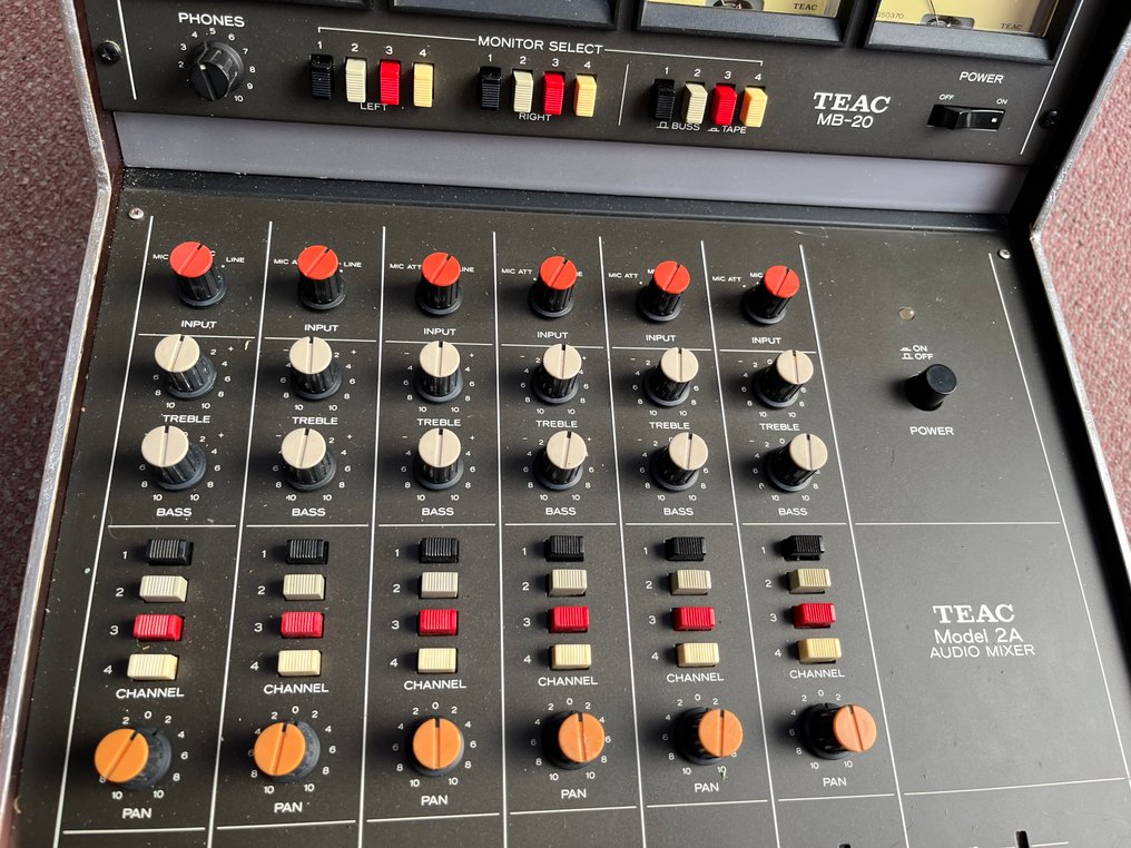 TEAC - Model 2A, MB20 Analóg keverő - Több modell #4.3