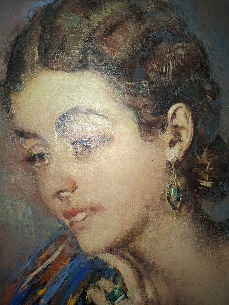 意大利学校 (XX) - Retrato de mujer #4.3