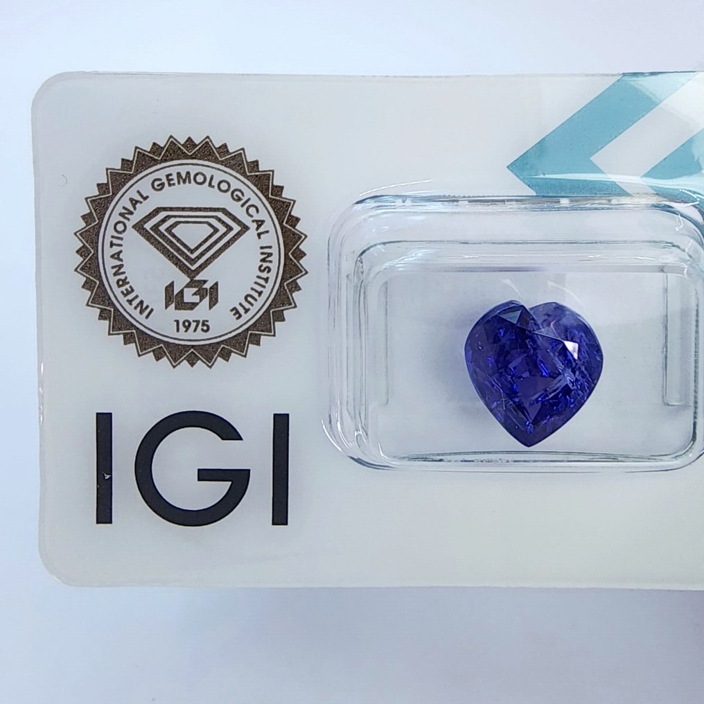 没有保留价 - 1 pcs  蓝色, 紫罗兰色 坦桑石  - 4.47 ct - 国际宝石研究院（IGI） #2.1