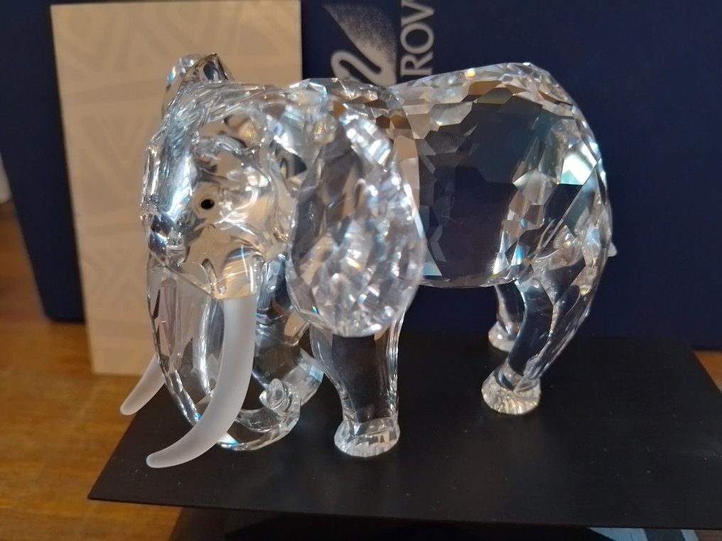 Swarovski - Figurine - SCS - Annual Edition 1993 - Elephant 169970 - Box + Certificate - Crystal #1.0