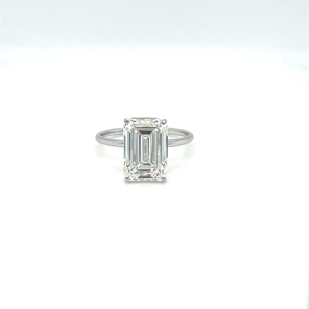 Sans prix de réserve - Bague - 14 carats Or blanc - 3.00ct. tw. Diamant (Cultivé en laboratoire) #2.1