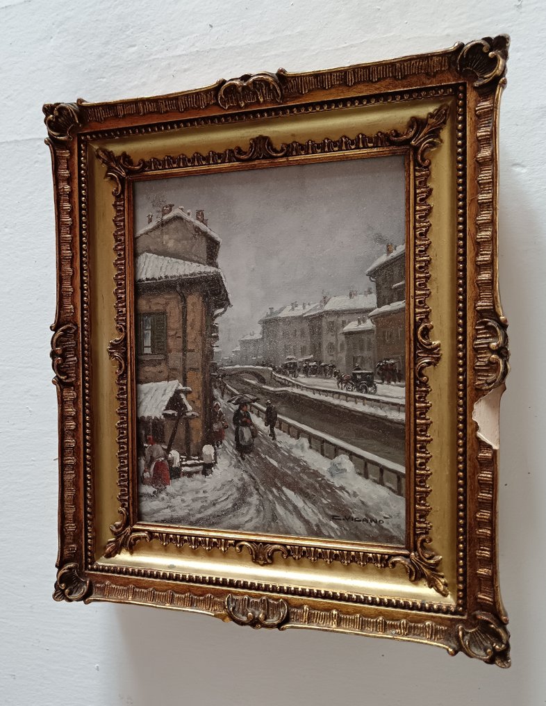 Giuseppe Vigano (1910-?) - Vecchia Milano #3.2