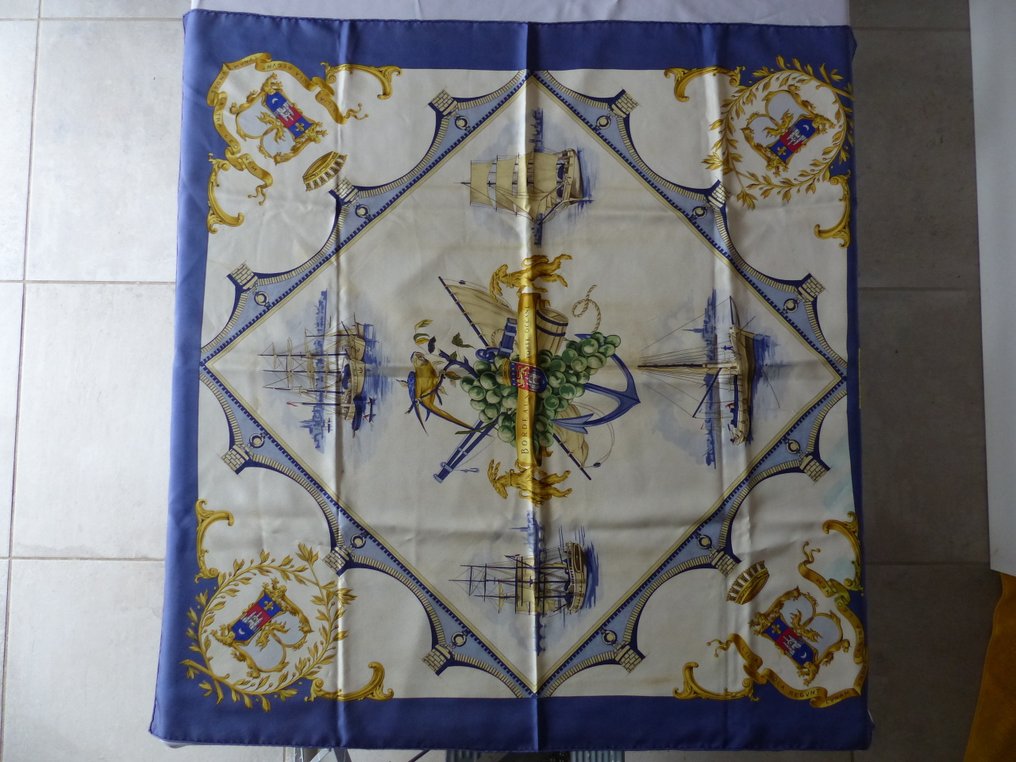 Hermès - Bordeaux Porte Oceane - Fular #1.0