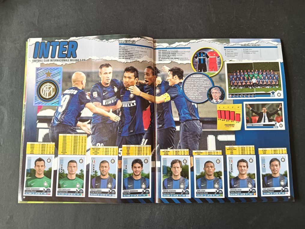 Panini Calciatori 2012/13 completo con aggiornamenti - 1 Álbum completo - Good (GD) #4.3