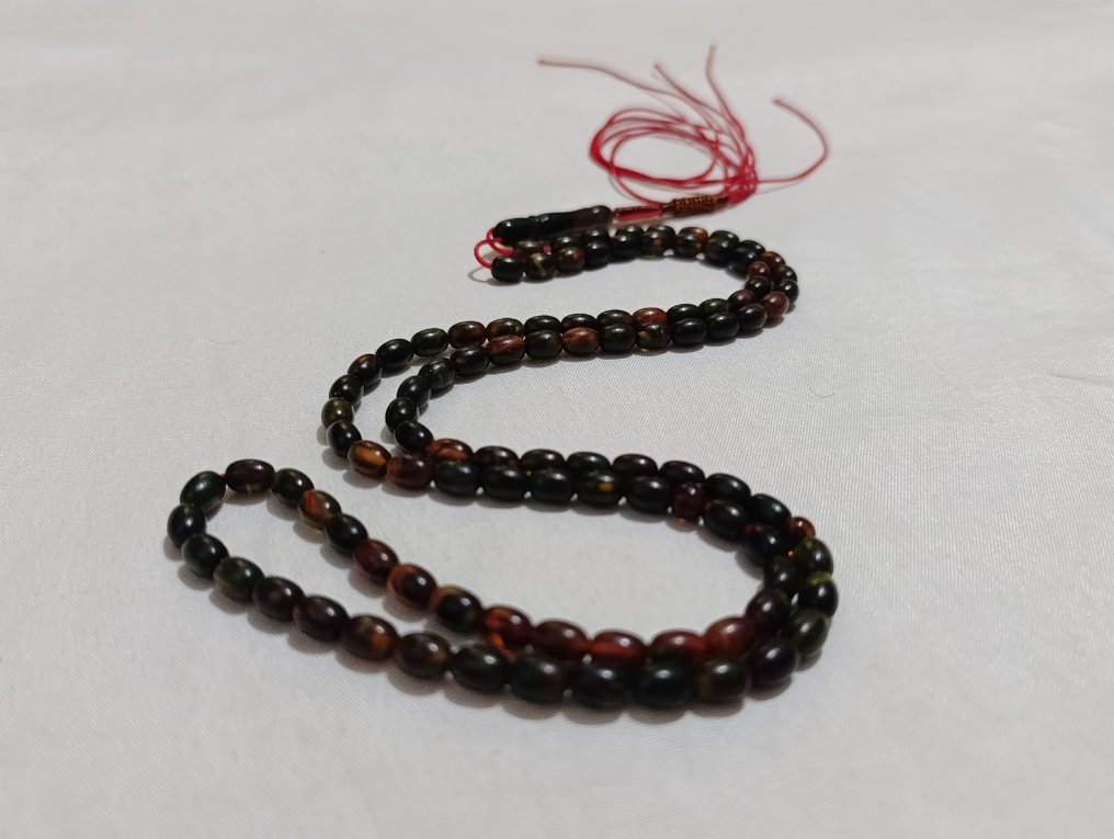 Ροζάριο - Κεχριμπάρι - 1970-1980 - Σπάνια Κομποσκοίνια Προσευχής #4.3