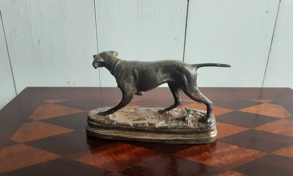 P. Chenet - 玩具人偶 - Hond - 16 cm - 黄铜色 #2.1