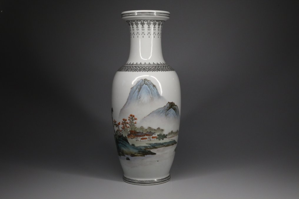 Βάζο - Πορσελάνη - Κίνα - Βάζο Jingdezhen  (χωρίς τιμή ασφαλείας) #1.0