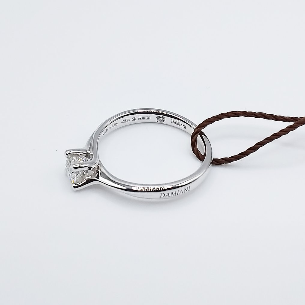 Damiani - 戒指 - 18K包金 白金 - 0.33ct. tw. 钻石 (天然) - 钻石 #3.2