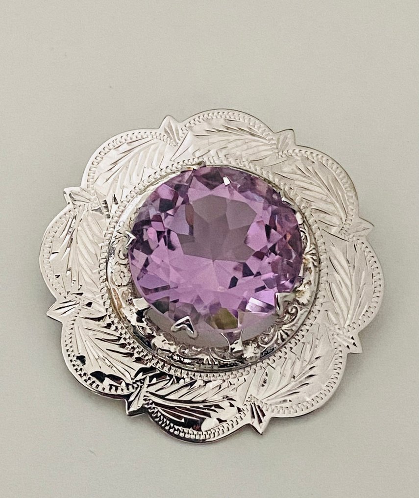 Silber, Ward Brothers – Schottland – Jugendstil - Brosche #1.0