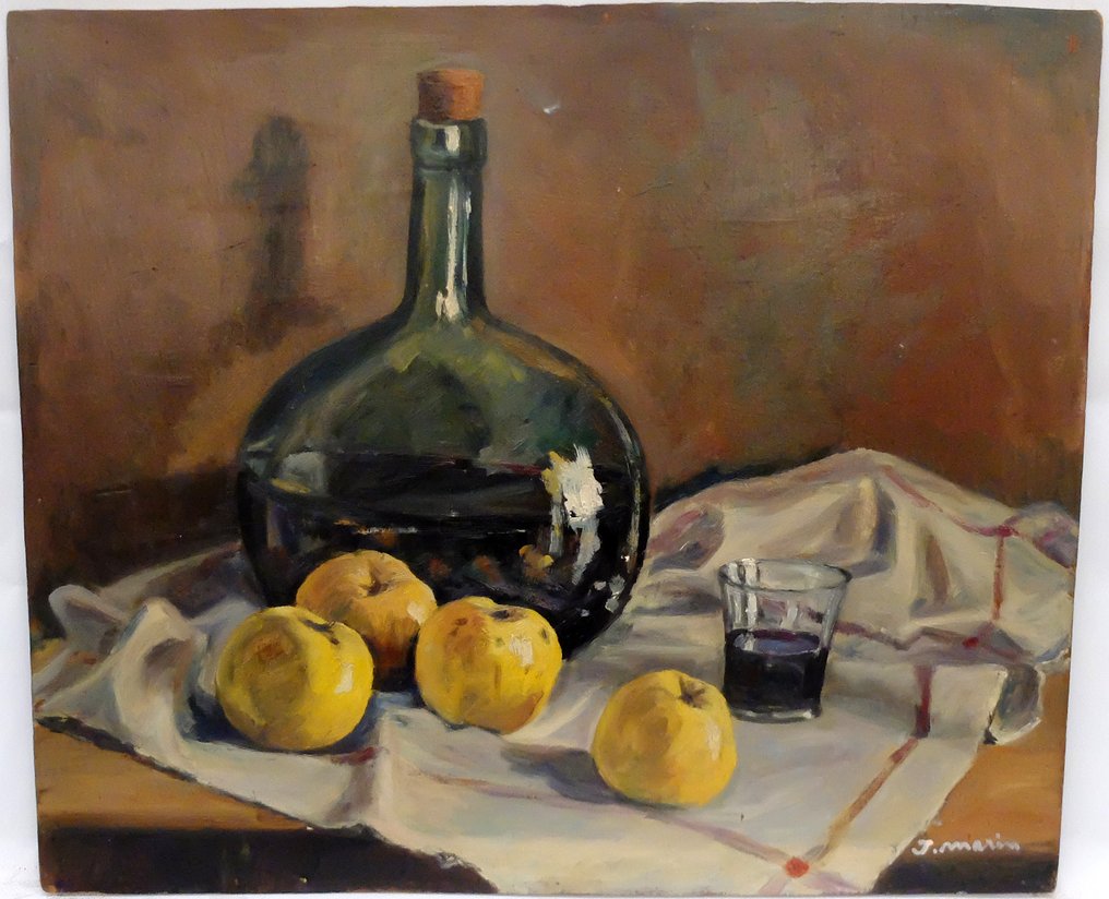Joan Marín Barberán (1920-2016) - Bodegón otoñal #1.0