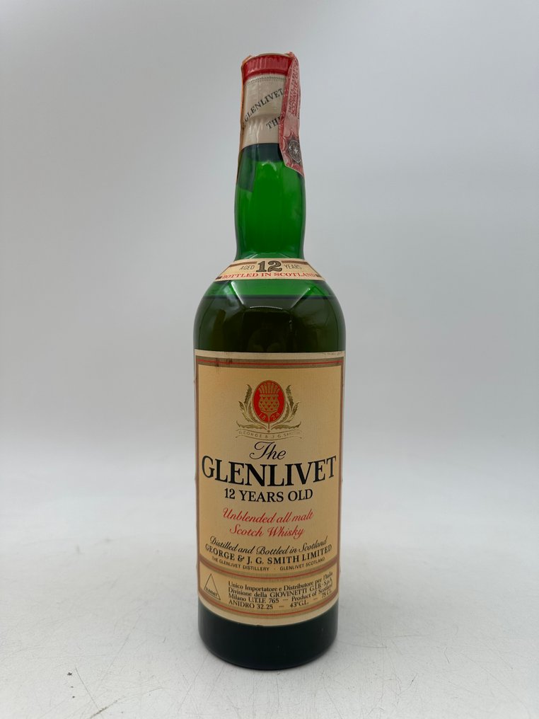 Glenlivet 12 years old Unblended All Malt  - b. 1970s - 75cl #2.1