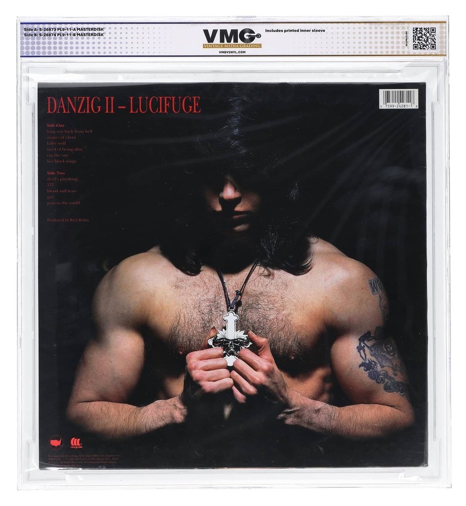 Danzig - Danzig II - Lucifuge - Encapsulated copy (see description) - Disque vinyle - Premier pressage, Pressage de promo - 1990 #1.0