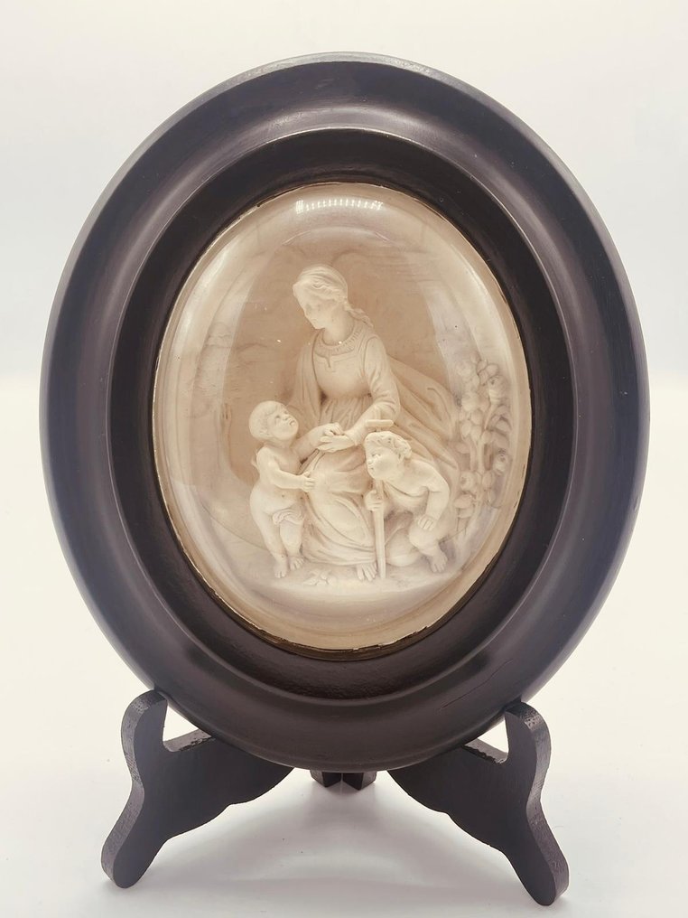 Μερσκούιμ Μαρία, Ιησούς & Ιωάννης, 19ος αιώνας - Meerschaum - 1850-1900 #1.0