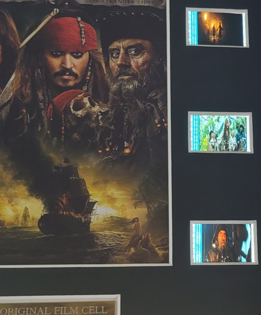 Pirates of the Caribbean: On Stranger Tides - Framed Film Cell Display with COA #3.2
