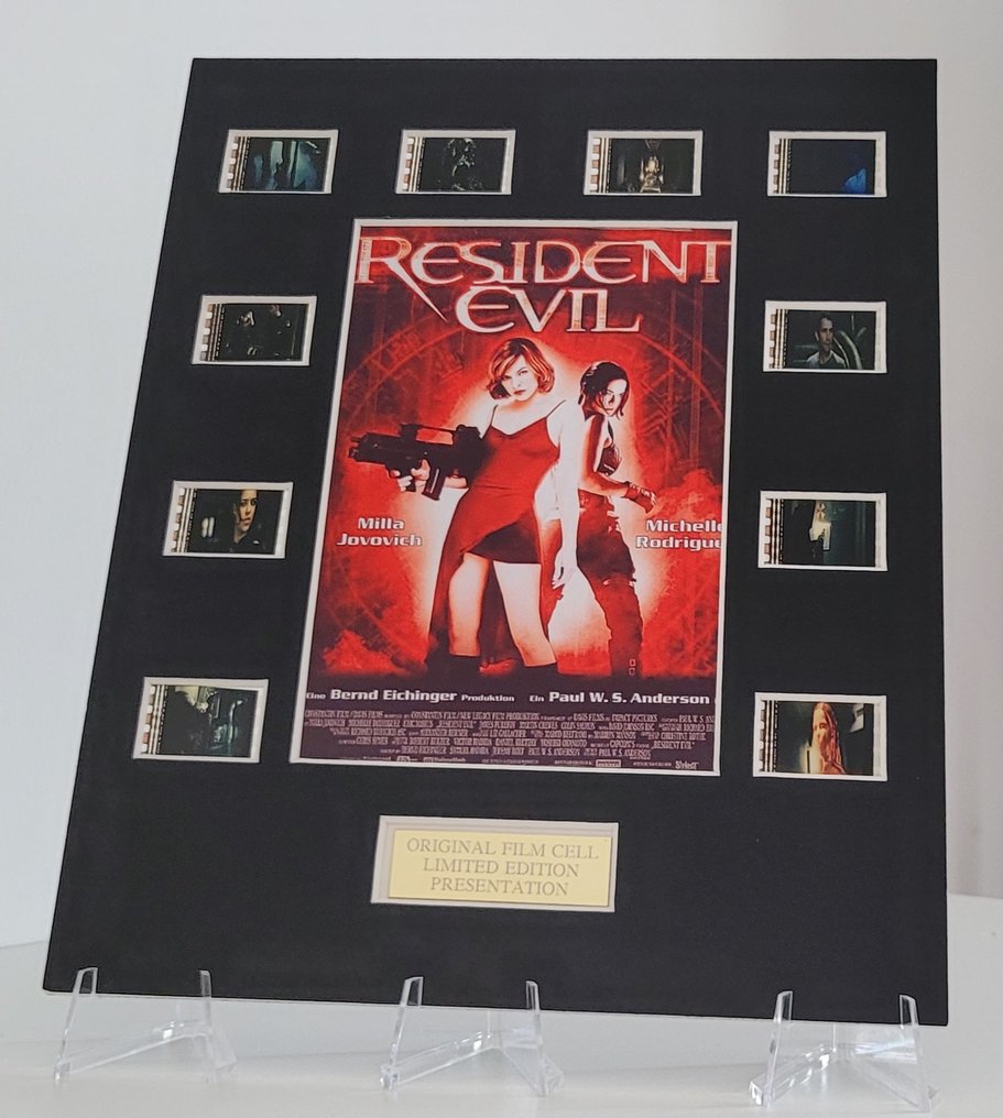 Resident Evil - Framed Film Cell Display with COA #1.0