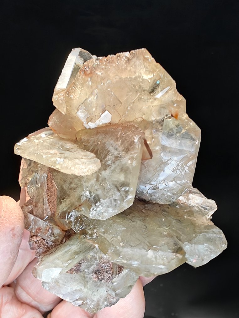 Βαρύτης Σύμπλεγμα κρυστάλλων - Ύψος: 10 cm - Πλάτος: 8 cm- 240 g #2.1