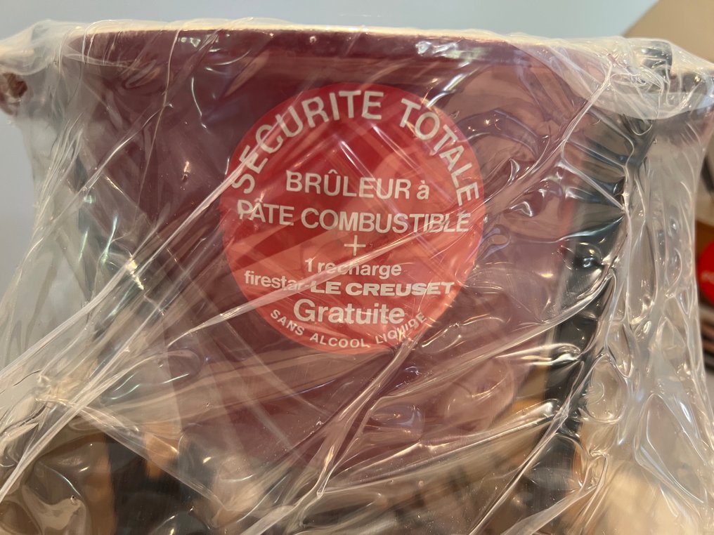 Le Creuset - Enzo Mari - 長柄平底煎鍋 -  Ref. 6000 - 鐵, 瑪瑙 - La Mama Bordeaux火锅套装 #3.2