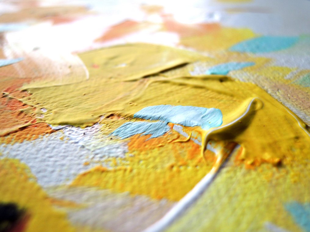 Monika Spiewak - Tree - XXL - Oil Painting Stretched On The Frame - Ready To Hang - 1/1 Unique Piece #2.1