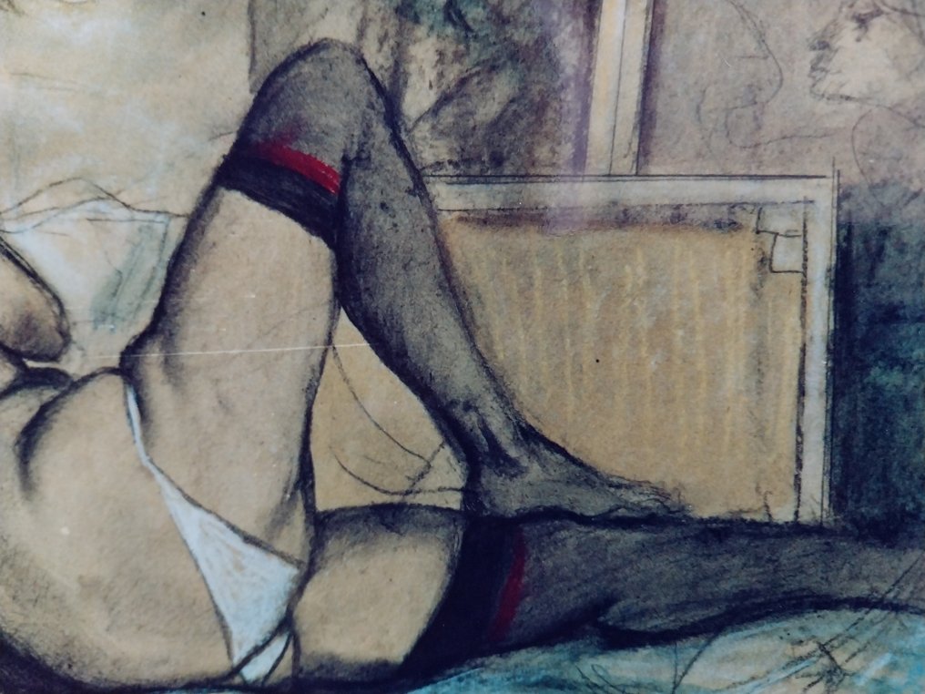 Fausto Maria Liberatore (1922-2004) - L'attesa #2.1