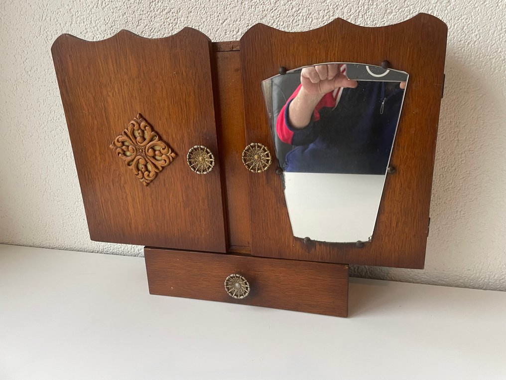 櫥櫃 - 橡木 - 壁挂柜用于门厅 #1.0