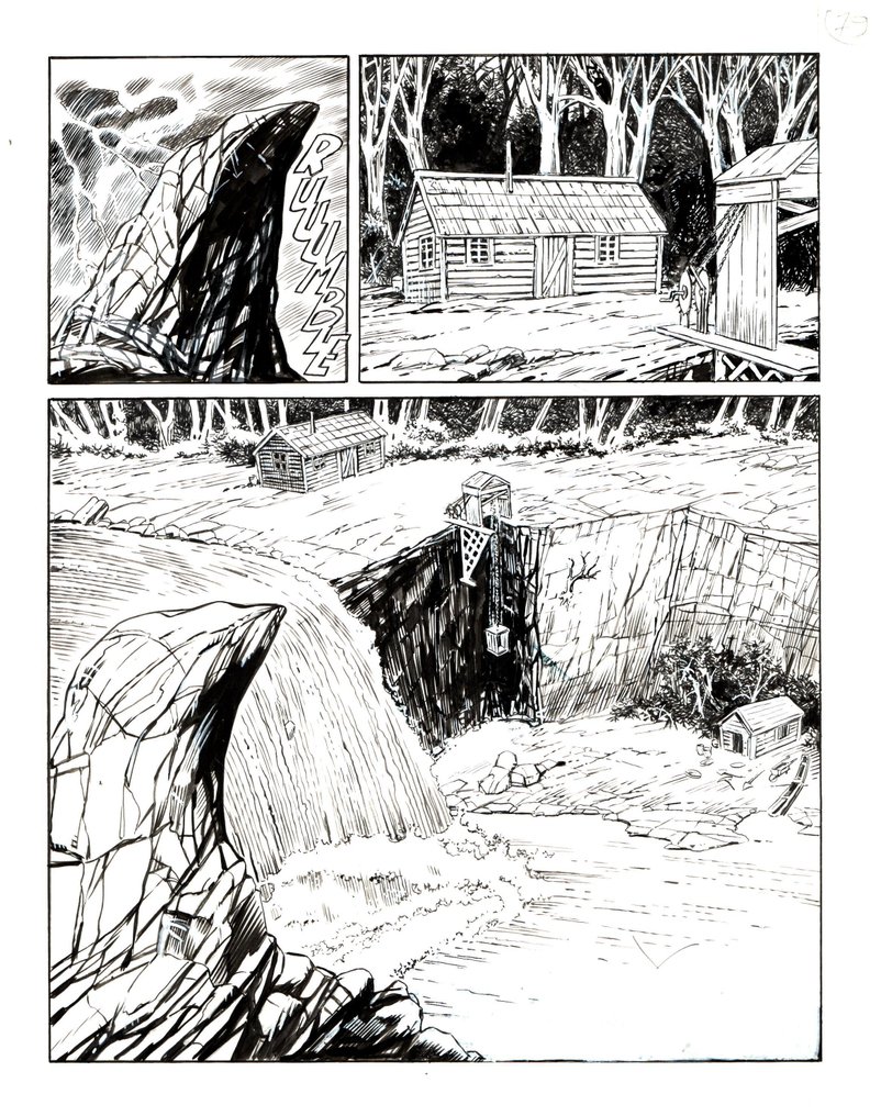 Laurenti, Mauro - 4 Original page - Zagor Color #2.1