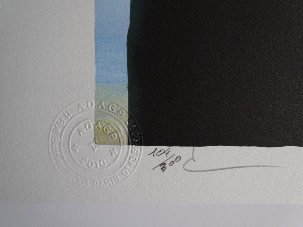 René Magritte (1898-1967), d'après - Décalcomanie #3.2