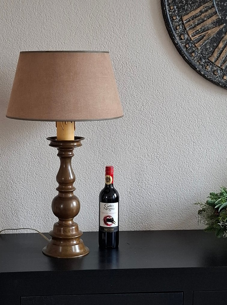 檯燈 - 青銅色 - 包括帽子 - 超大号 重 #2.1