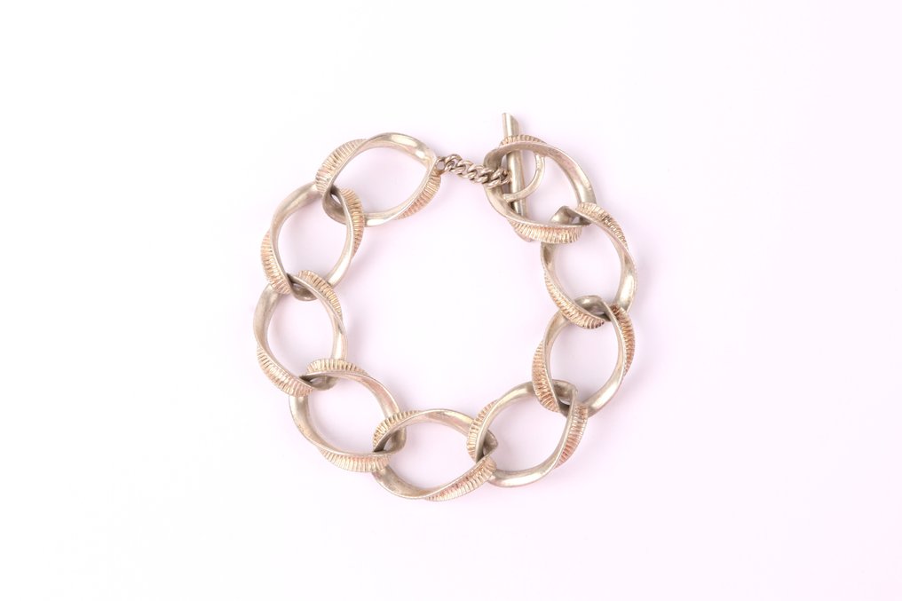 Senza prezzo di riserva - Bracciale Argento - Vintage link #1.0